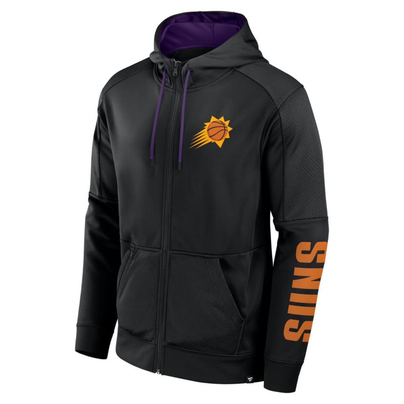 NBA Fanatics Phoenix Suns Baller Defender Performance Full-Zip Hoodie