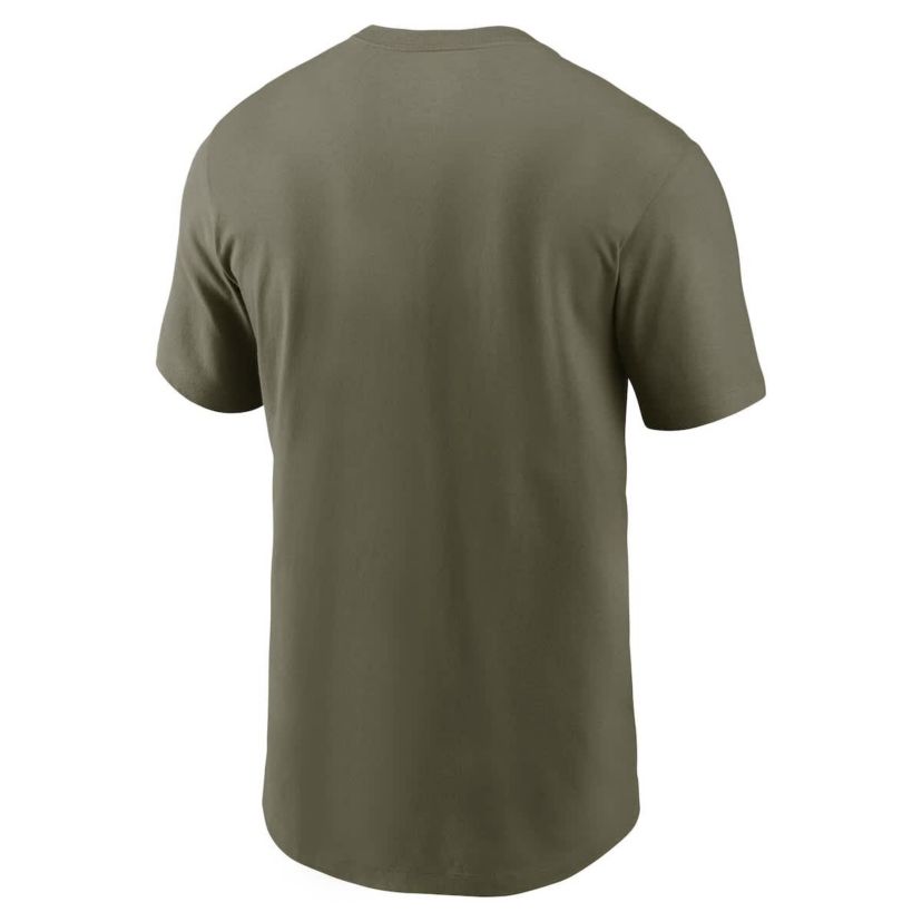 NCAA Nike Ohio State Buckeyes 2024 Military Appreciation Tonal Logo Performance T-Shirt