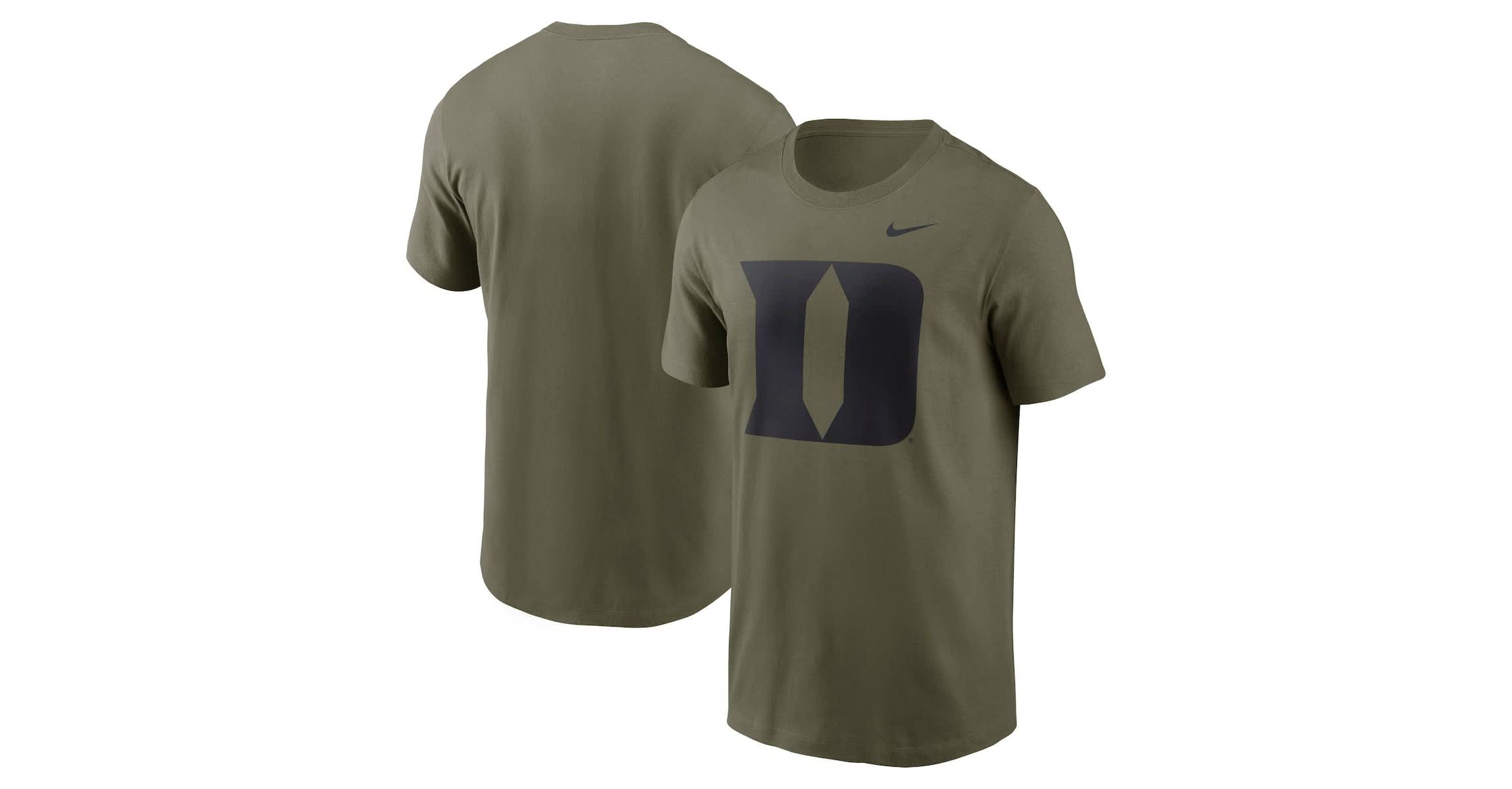 Duke Blue Devils NCAA Nike Duke Devils 2024 Military Appreciation Tonal Logo Performance T-Shirt
