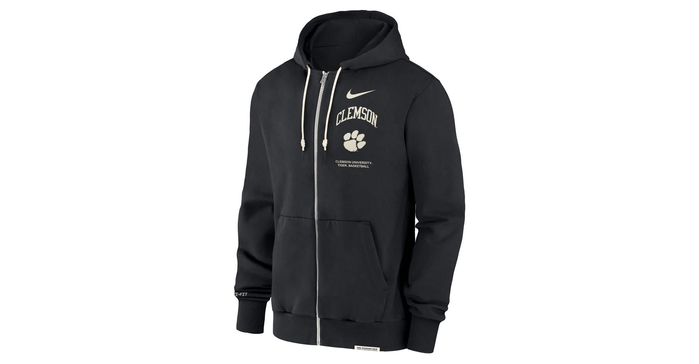 NCAA Nike Clemson Tigers On-Court Performance Full-Zip Hoodie