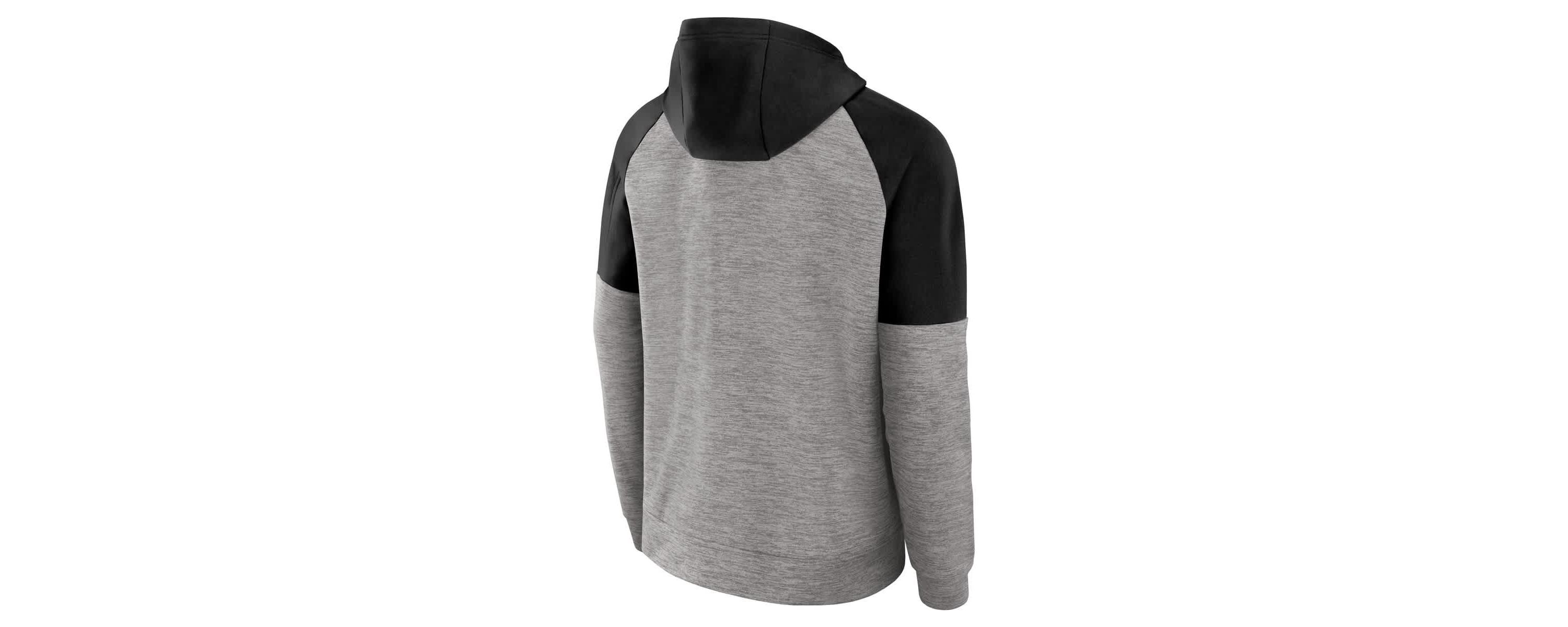 NCAA Nike Iowa Hawkeyes Fitness Raglan Performance Full-Zip Hoodie