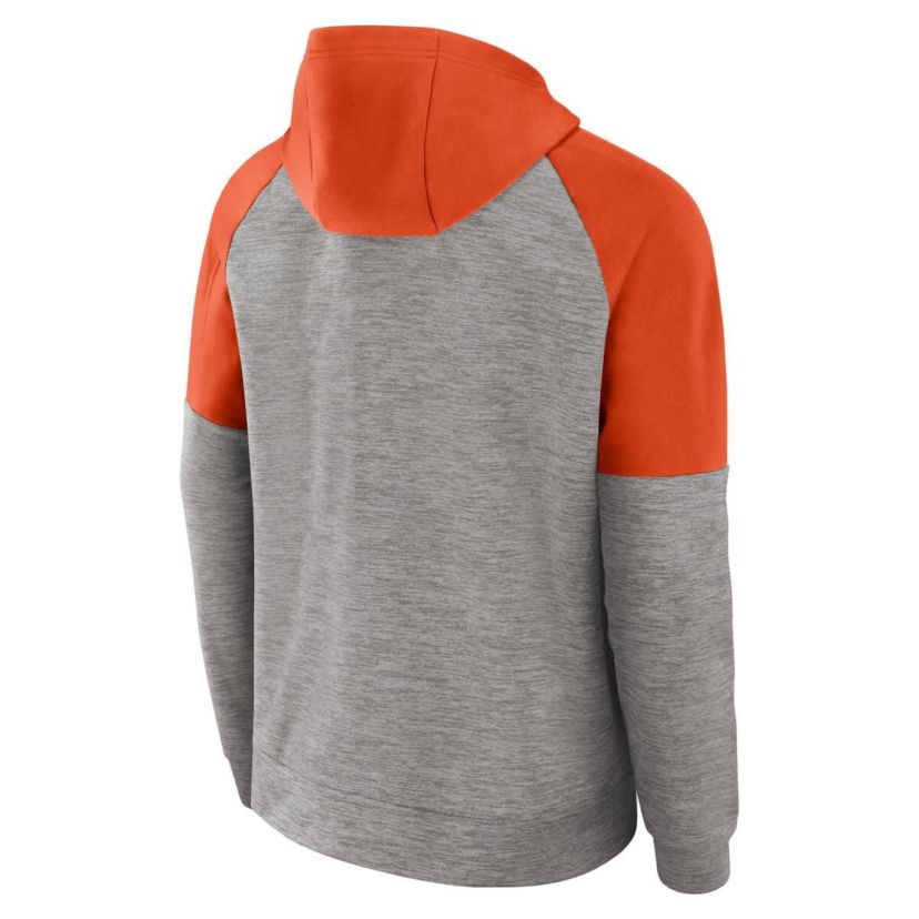NCAA Nike Clemson Tigers Fitness Raglan Performance Full-Zip Hoodie