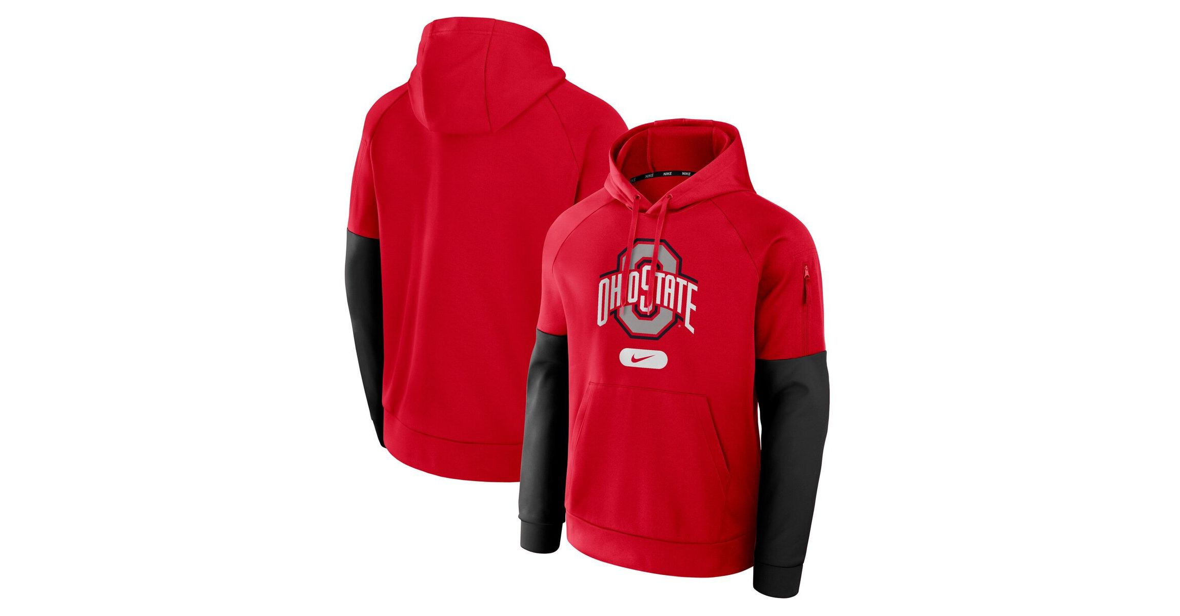NCAA Nike Ohio State Buckeyes Fitness Performance Pullover Hoodie
