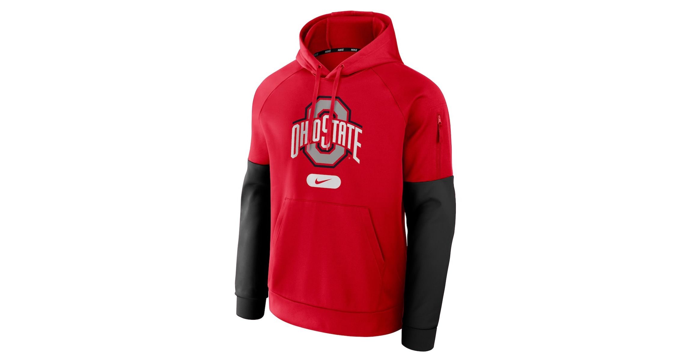 NCAA Nike Ohio State Buckeyes Fitness Performance Pullover Hoodie