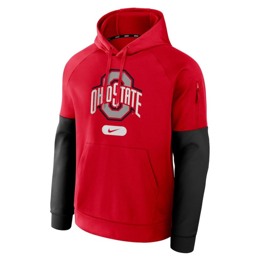 NCAA Nike Ohio State Buckeyes Fitness Performance Pullover Hoodie