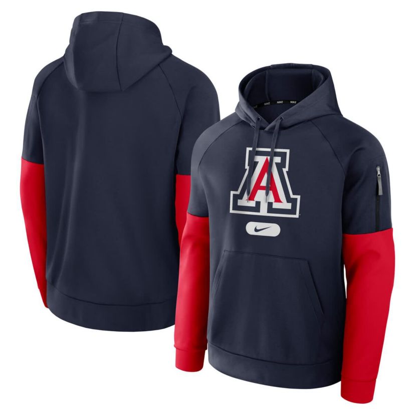 NCAA Nike Arizona Wildcats Fitness Performance Pullover Hoodie