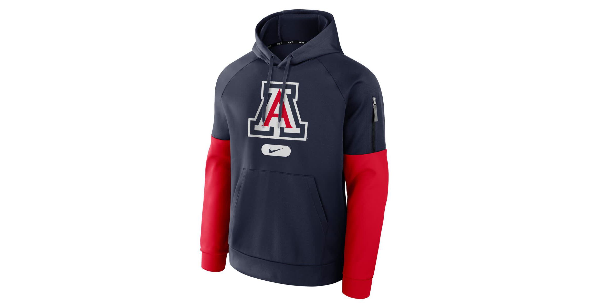 NCAA Nike Arizona Wildcats Fitness Performance Pullover Hoodie