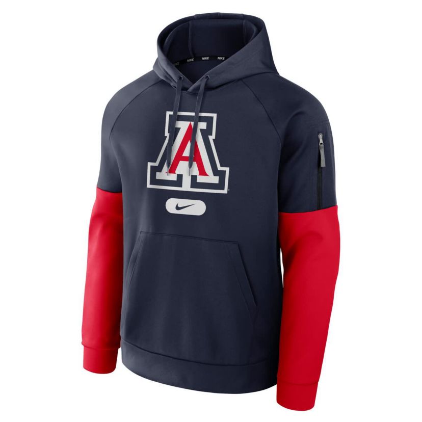 NCAA Nike Arizona Wildcats Fitness Performance Pullover Hoodie