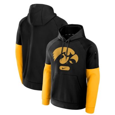 Men's NCAA Nike Iowa Hawkeyes Fitness Performance Pullover Hoodie