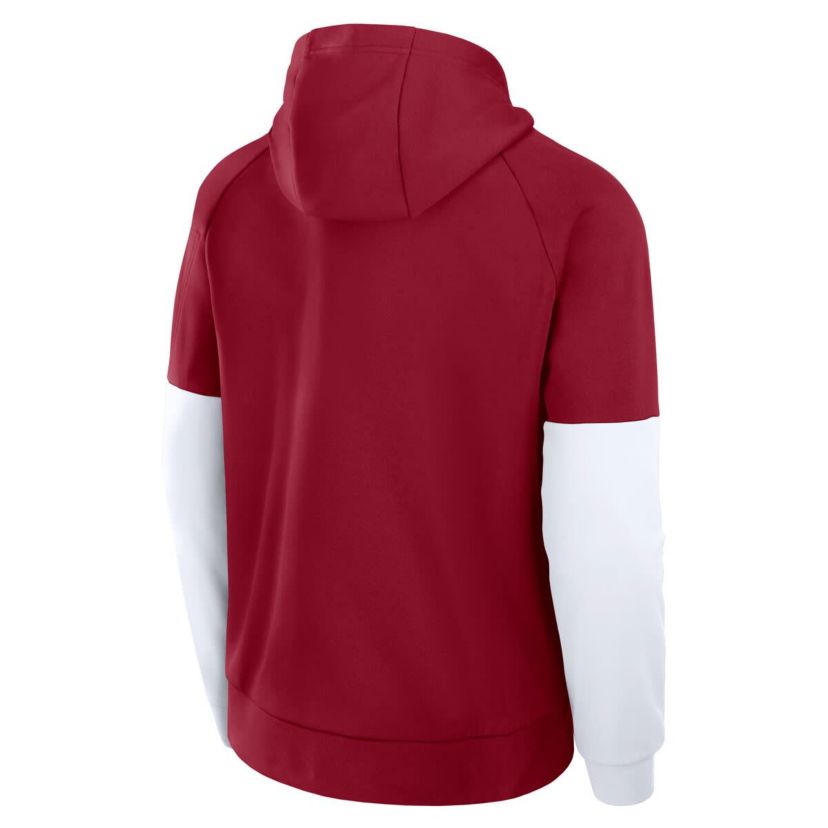 Alabama Crimson Tide NCAA Nike Alabama Tide Fitness Performance Pullover Hoodie