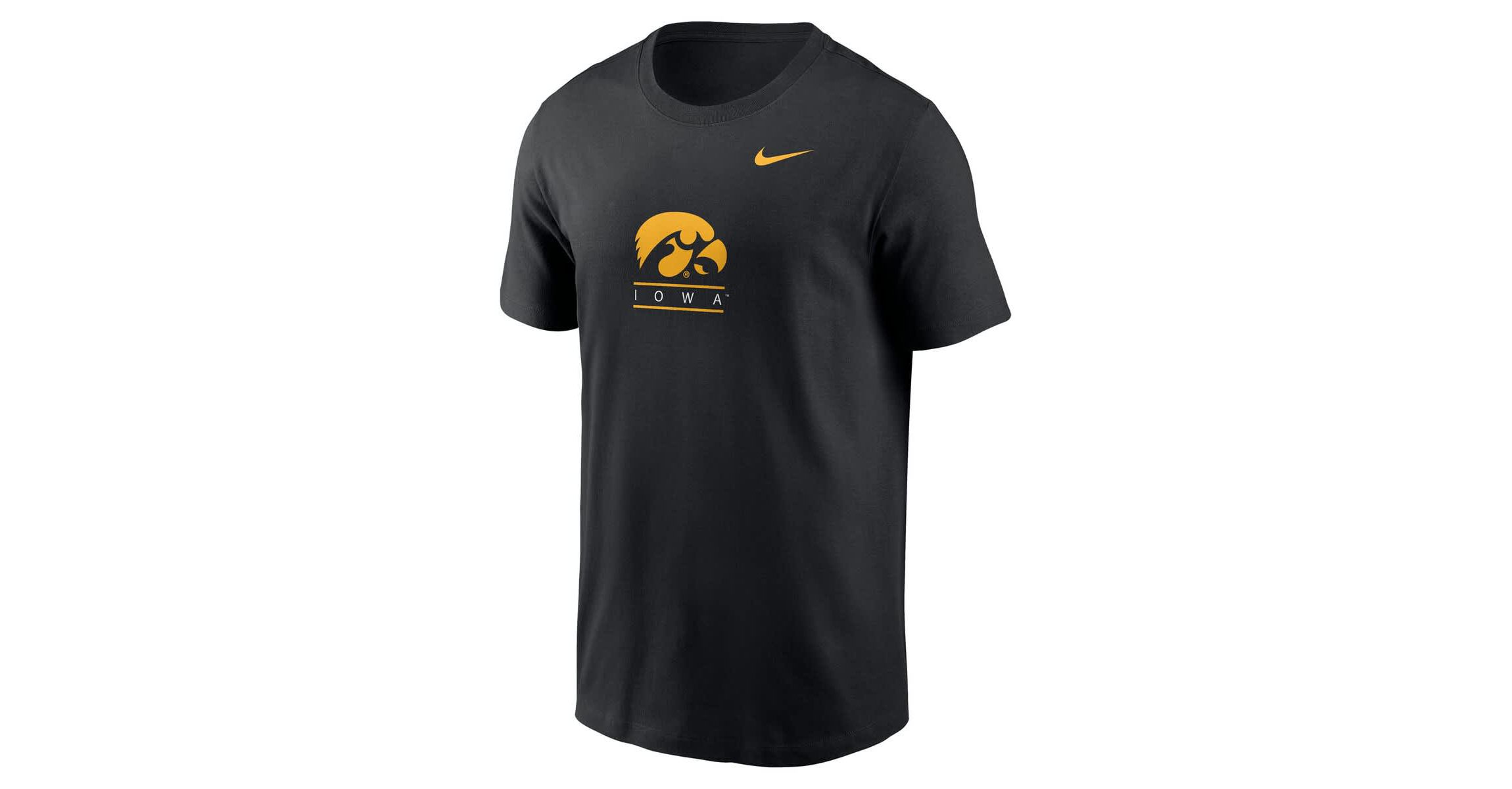 NCAA Nike Iowa Hawkeyes 2-Hit T-Shirt