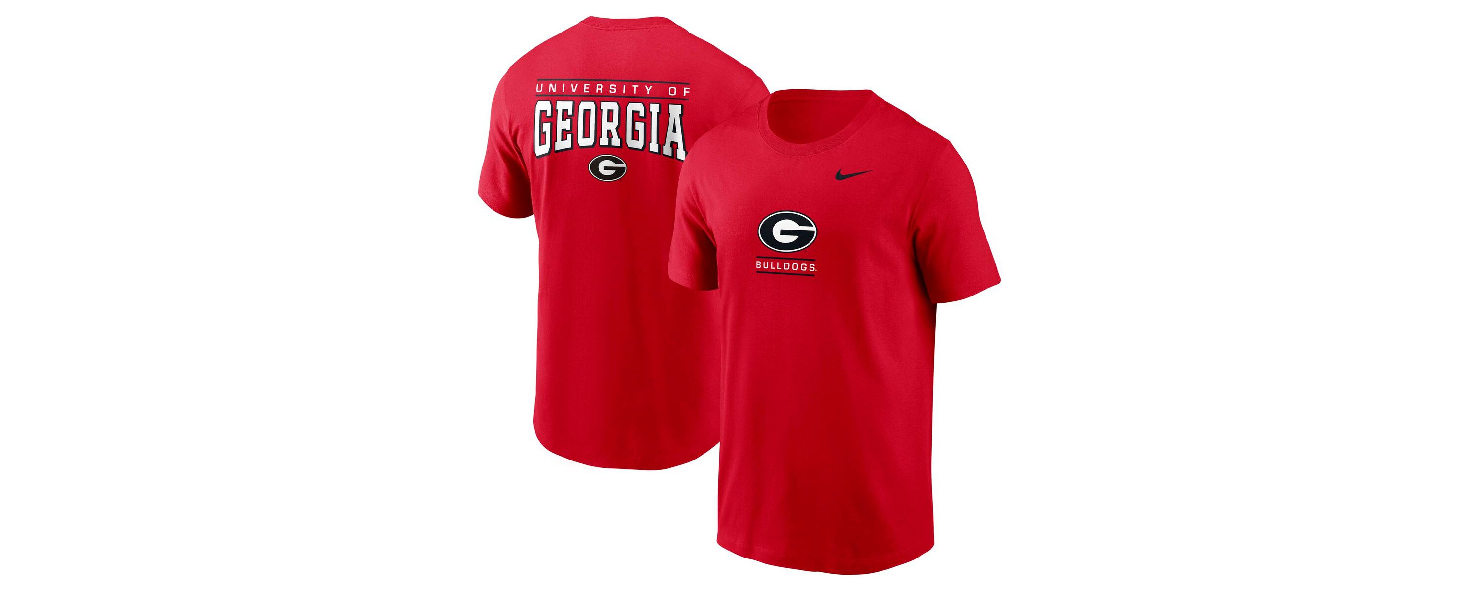 NCAA Nike Georgia Bulldogs 2-Hit T-Shirt