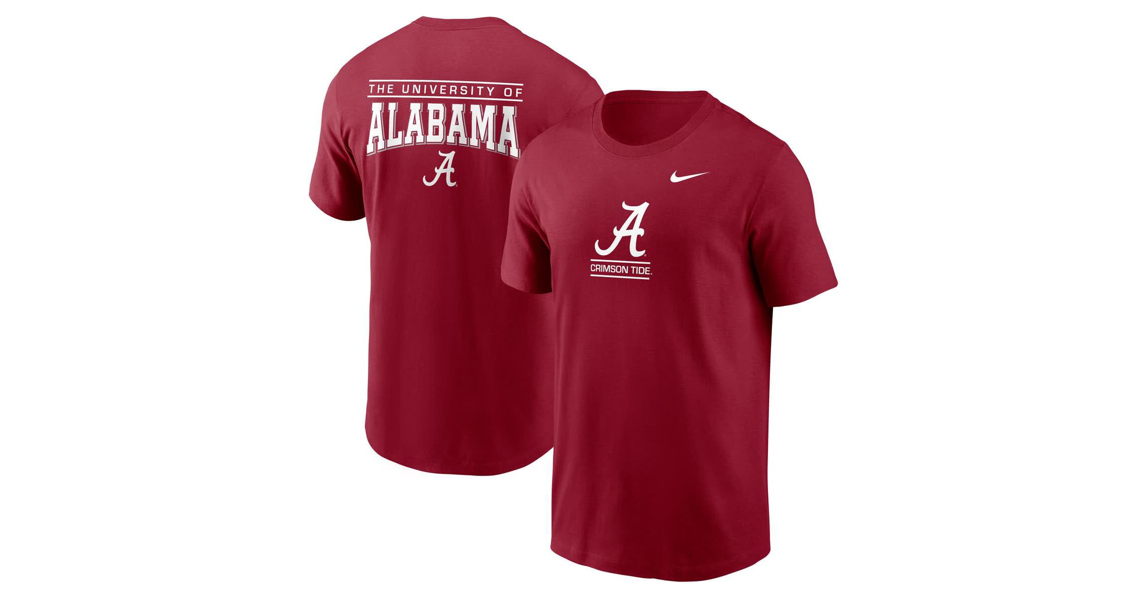 Alabama Crimson Tide NCAA Nike Alabama Tide 2-Hit T-Shirt
