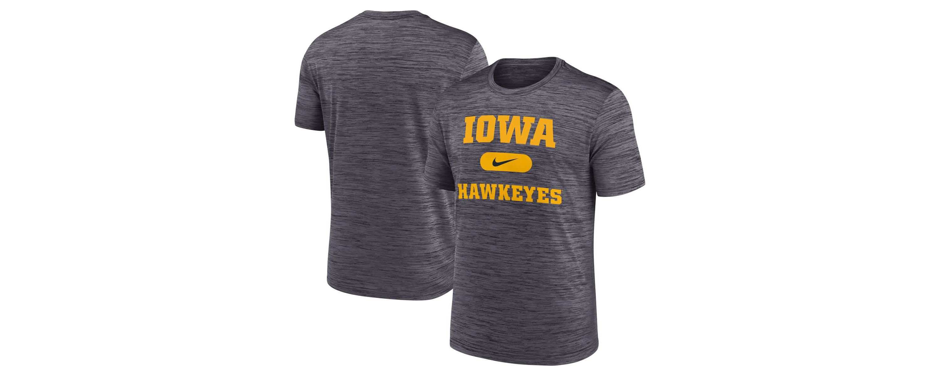 NCAA Nike Iowa Hawkeyes Velocity Mascot Dri-FIT T-Shirt