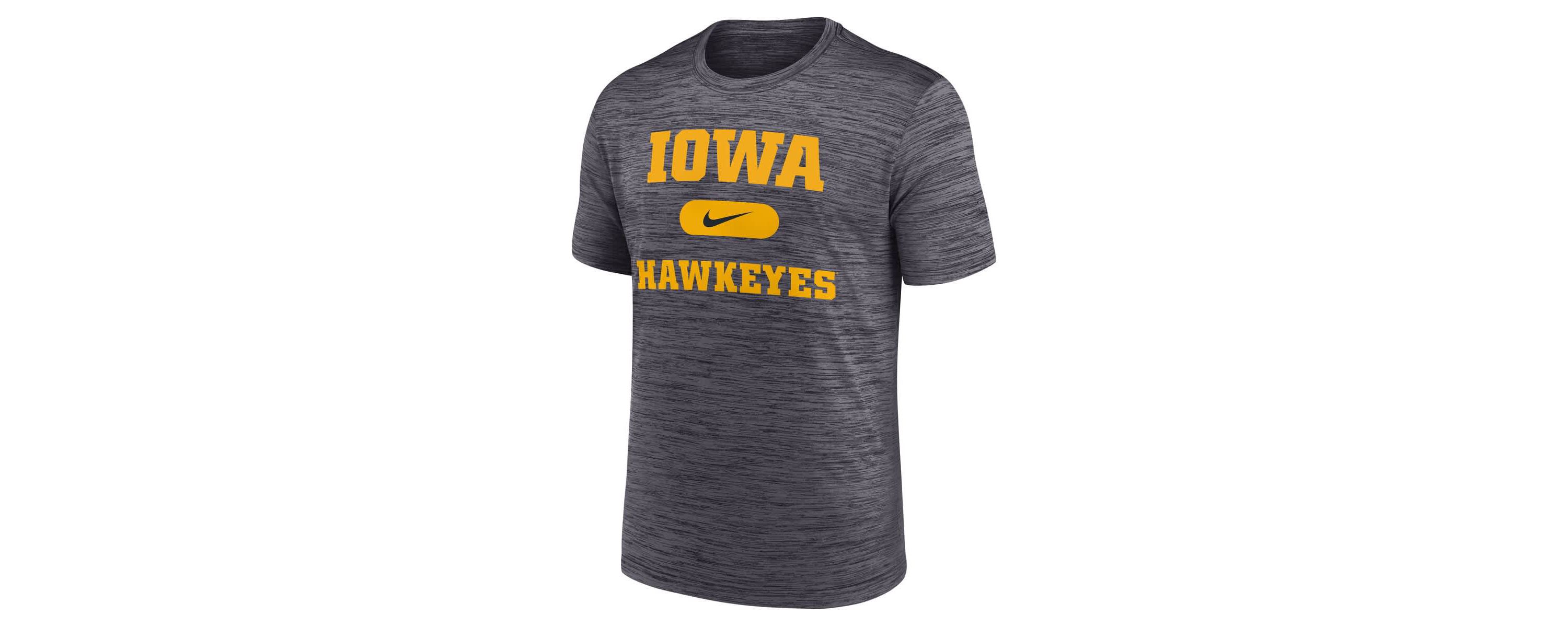 NCAA Nike Iowa Hawkeyes Velocity Mascot Dri-FIT T-Shirt