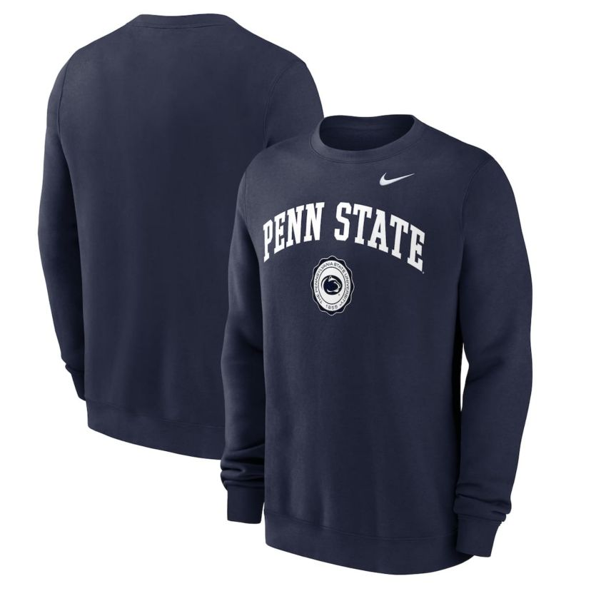 NCAA Nike Penn State Nittany Lions Arched Seal Pullover Sweatshirt