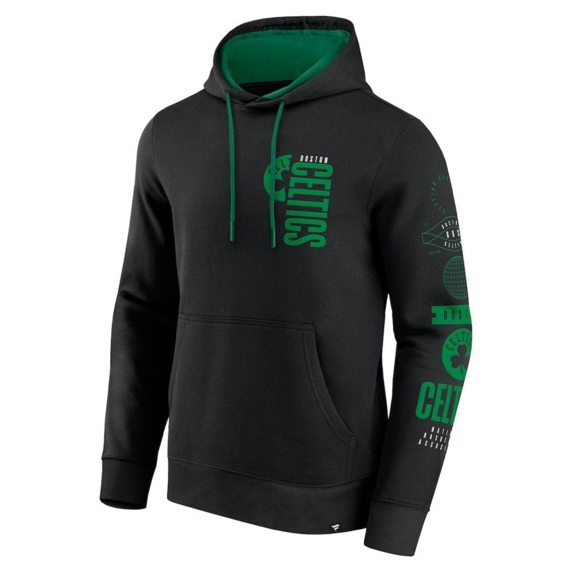 NBA Fanatics Boston Celtics Game Time Crossover Pullover Hoodie