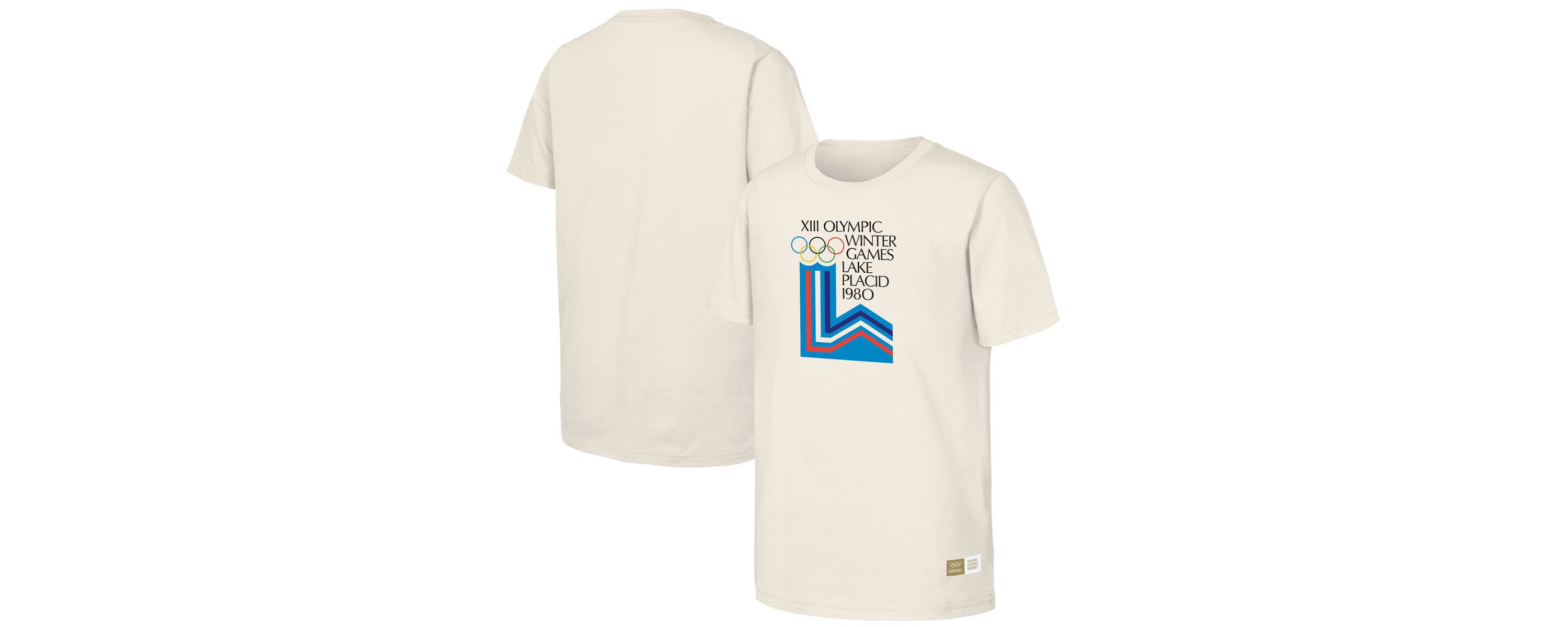 IOC 1980 Lake Placid Games Olympic T-Shirt