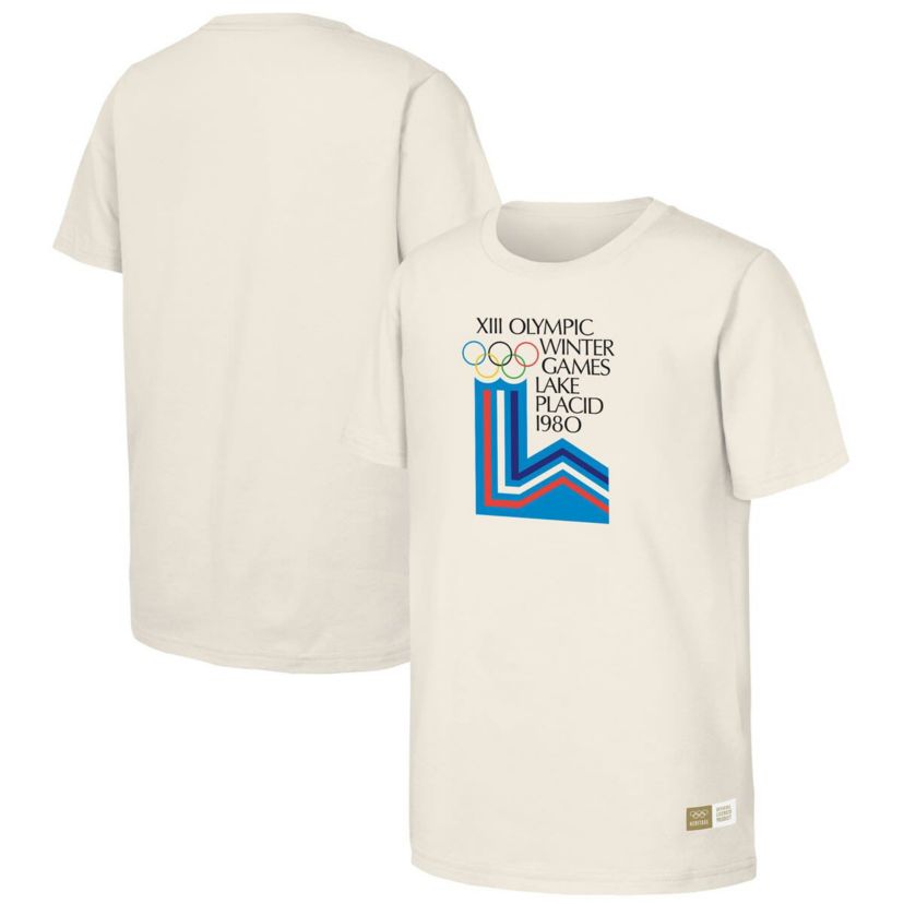 IOC 1980 Lake Placid Games Olympic T-Shirt