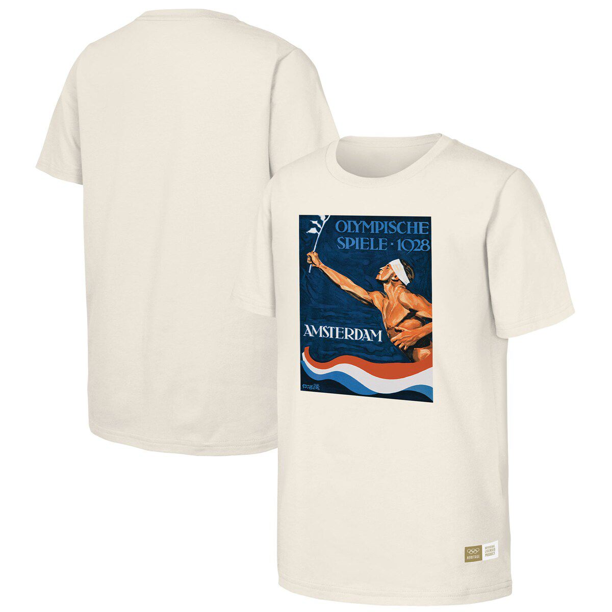 IOC 1928 Amsterdam Games Olympic T-Shirt
