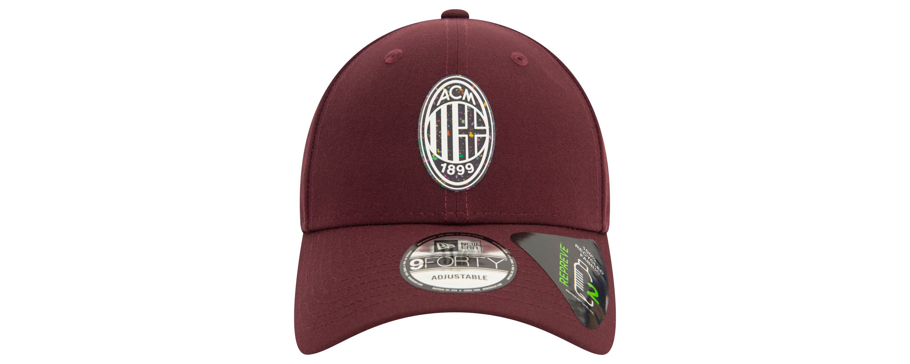 International Clubs Dark AC Milan Repreve 9FORTY Adjustable Hat