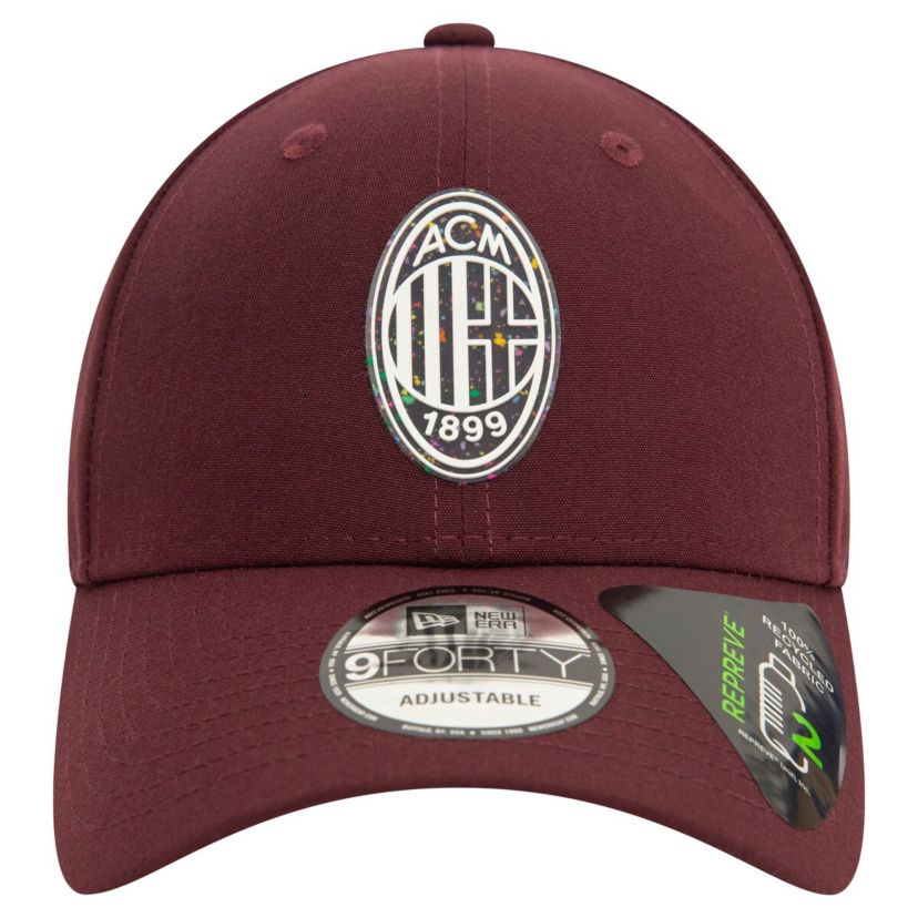 International Clubs Dark AC Milan Repreve 9FORTY Adjustable Hat
