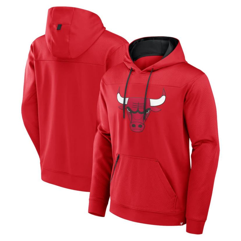 NBA Fanatics Chicago Bulls Reserve Defender Pullover Hoodie