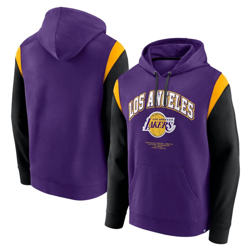 NBA Fanatics Los Angeles Lakers Scorer Pullover Hoodie