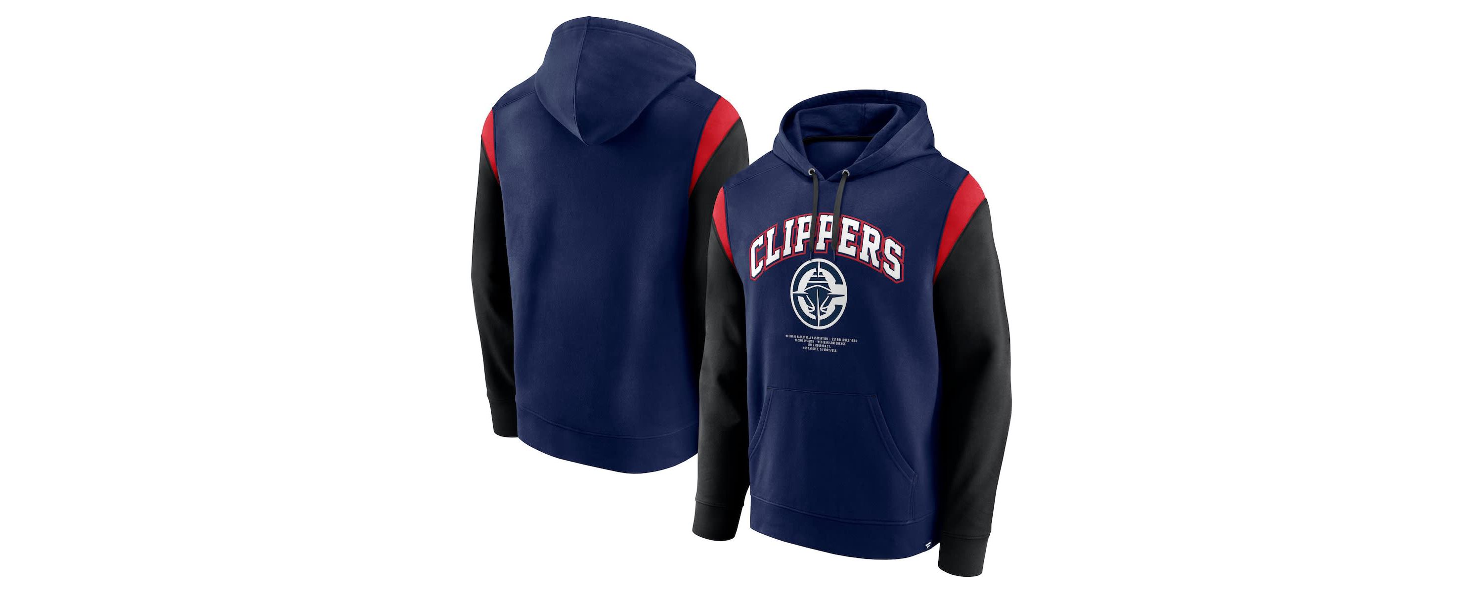 Los Angeles Clippers NBA Fanatics LA Clippers Scorer Pullover Hoodie
