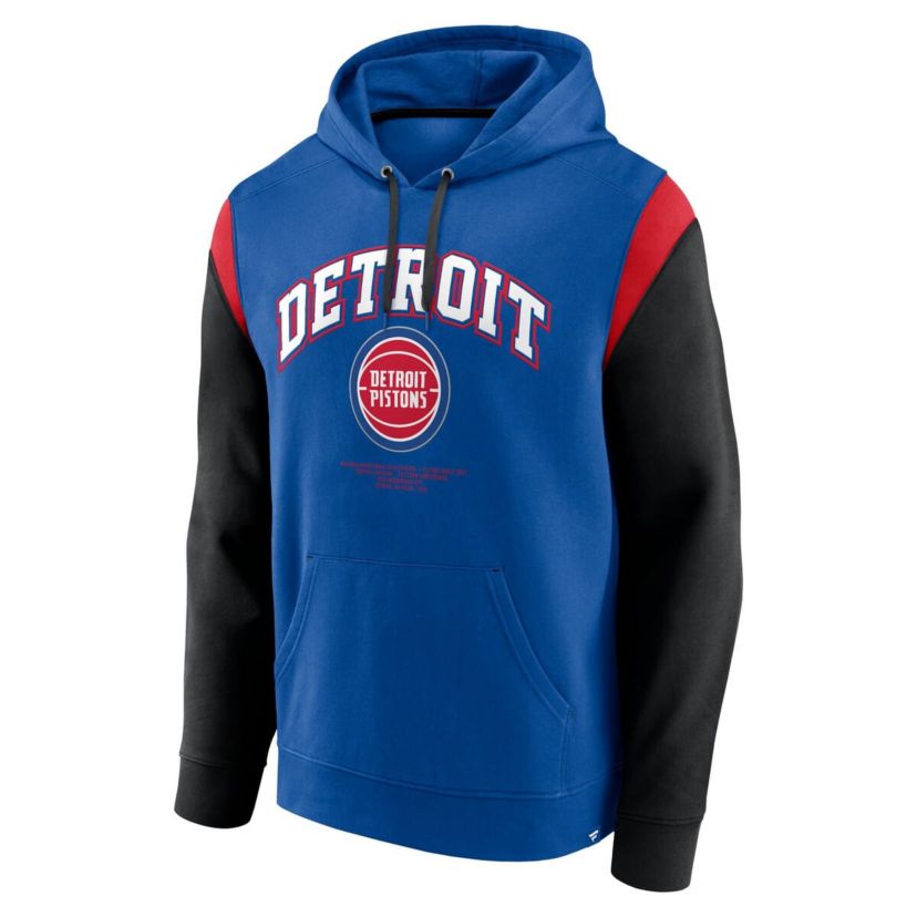NBA Fanatics Detroit Pistons Scorer Pullover Hoodie