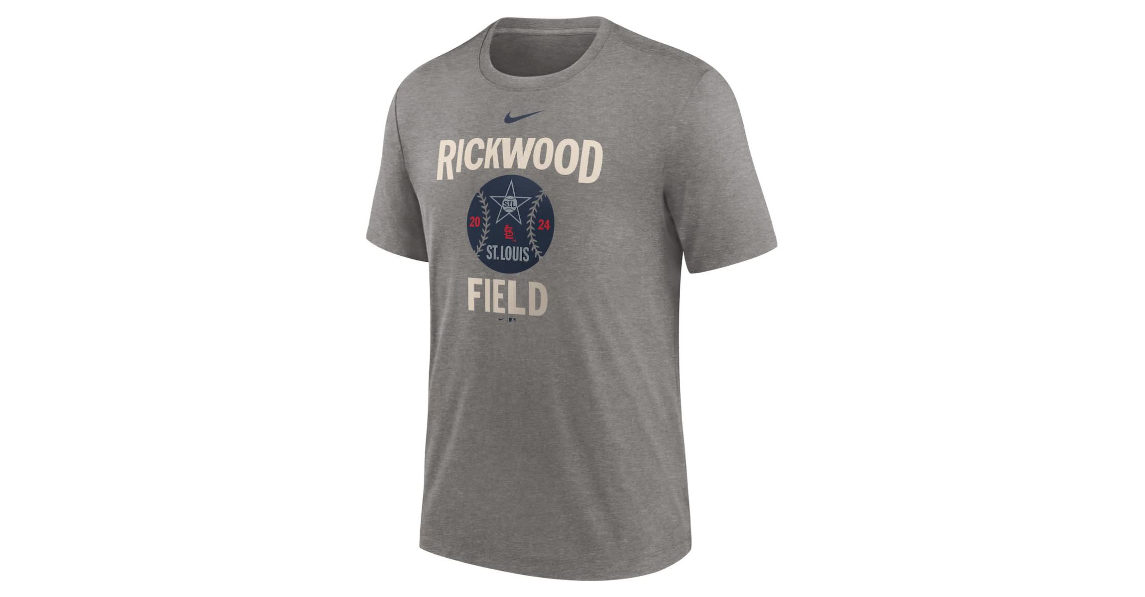 MLB Nike St. Louis Cardinals 2024 Rickwood Classic Tri-Blend T-Shirt