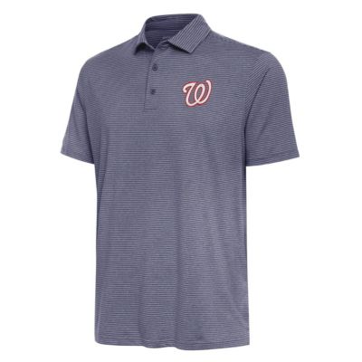 Antigua Men's MLB Washington Nationals Scheme Polo
