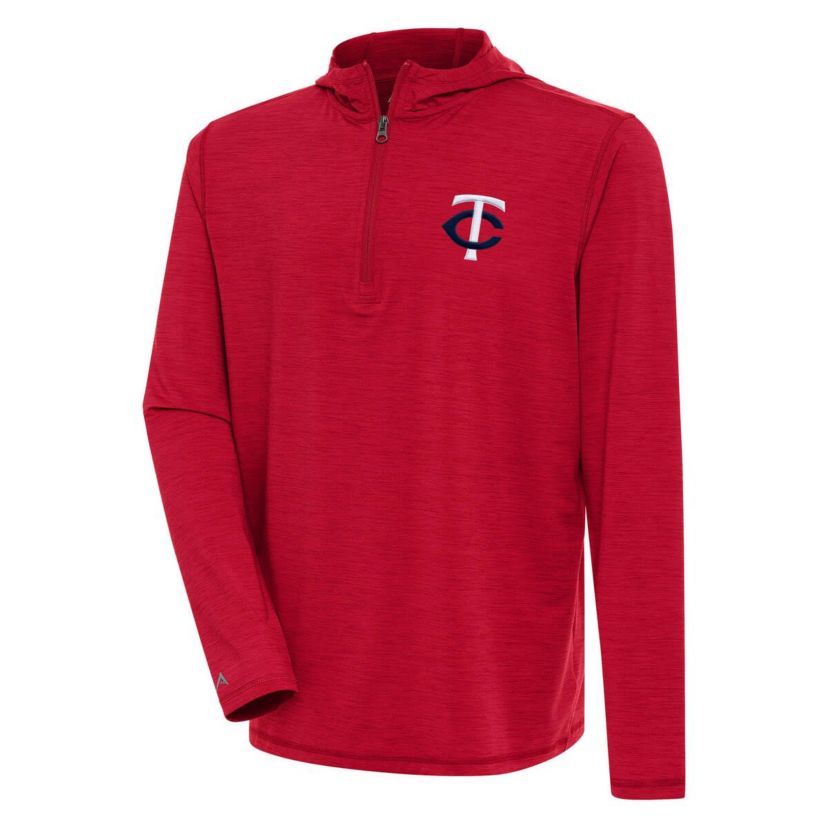 MLB Minnesota Twins Tidy Quarter-Zip Hoodie