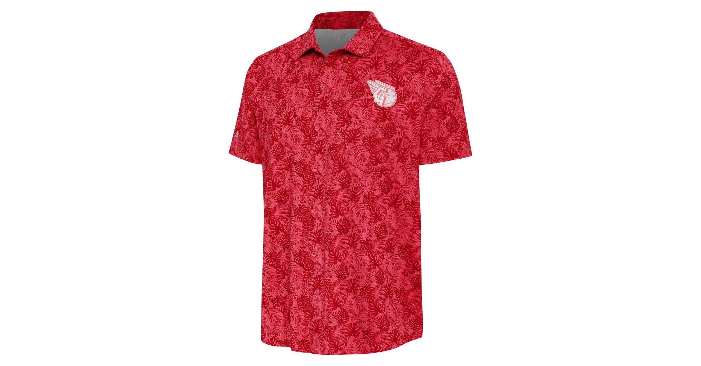 MLB Cleveland Guardians Resort Button-Up Shirt
