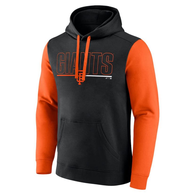 MLB Fanatics San Francisco Giants Outline Fleece Pullover Hoodie