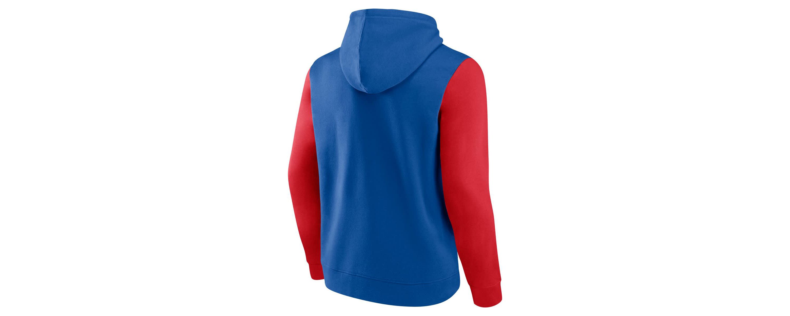 MLB Fanatics Chicago Cubs Outline Fleece Pullover Hoodie