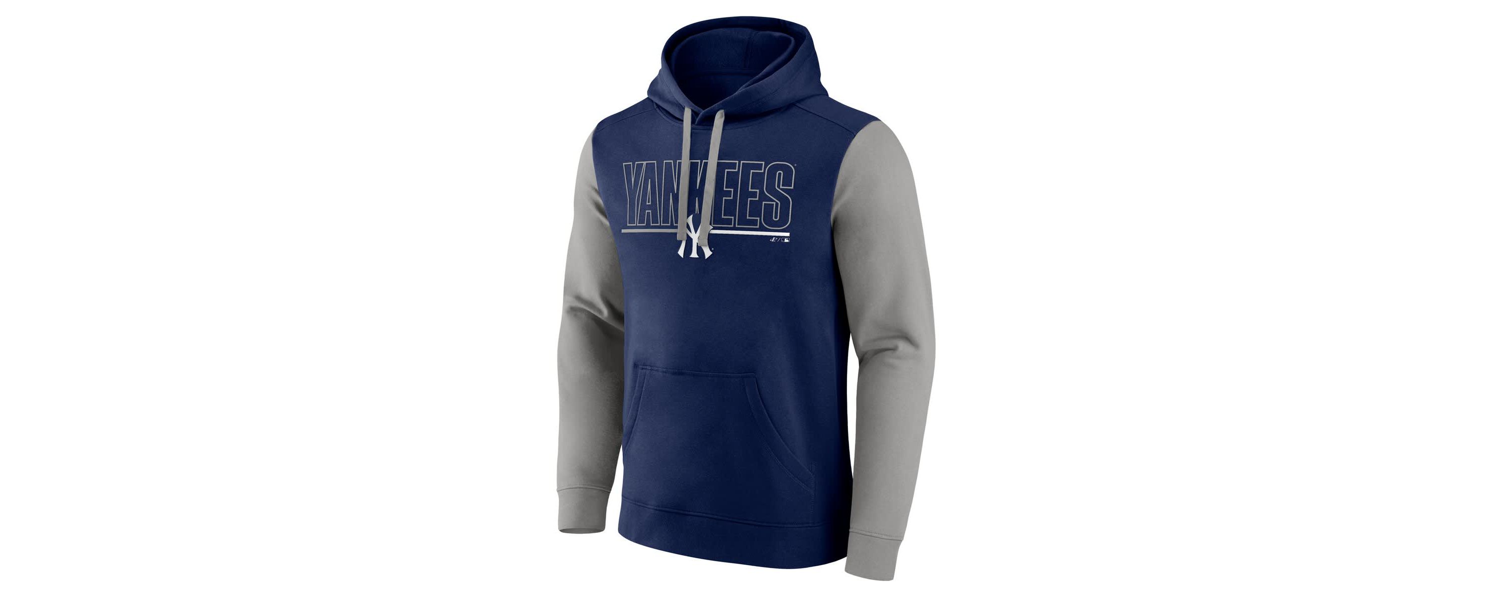 MLB Fanatics New York Yankees Outline Fleece Pullover Hoodie
