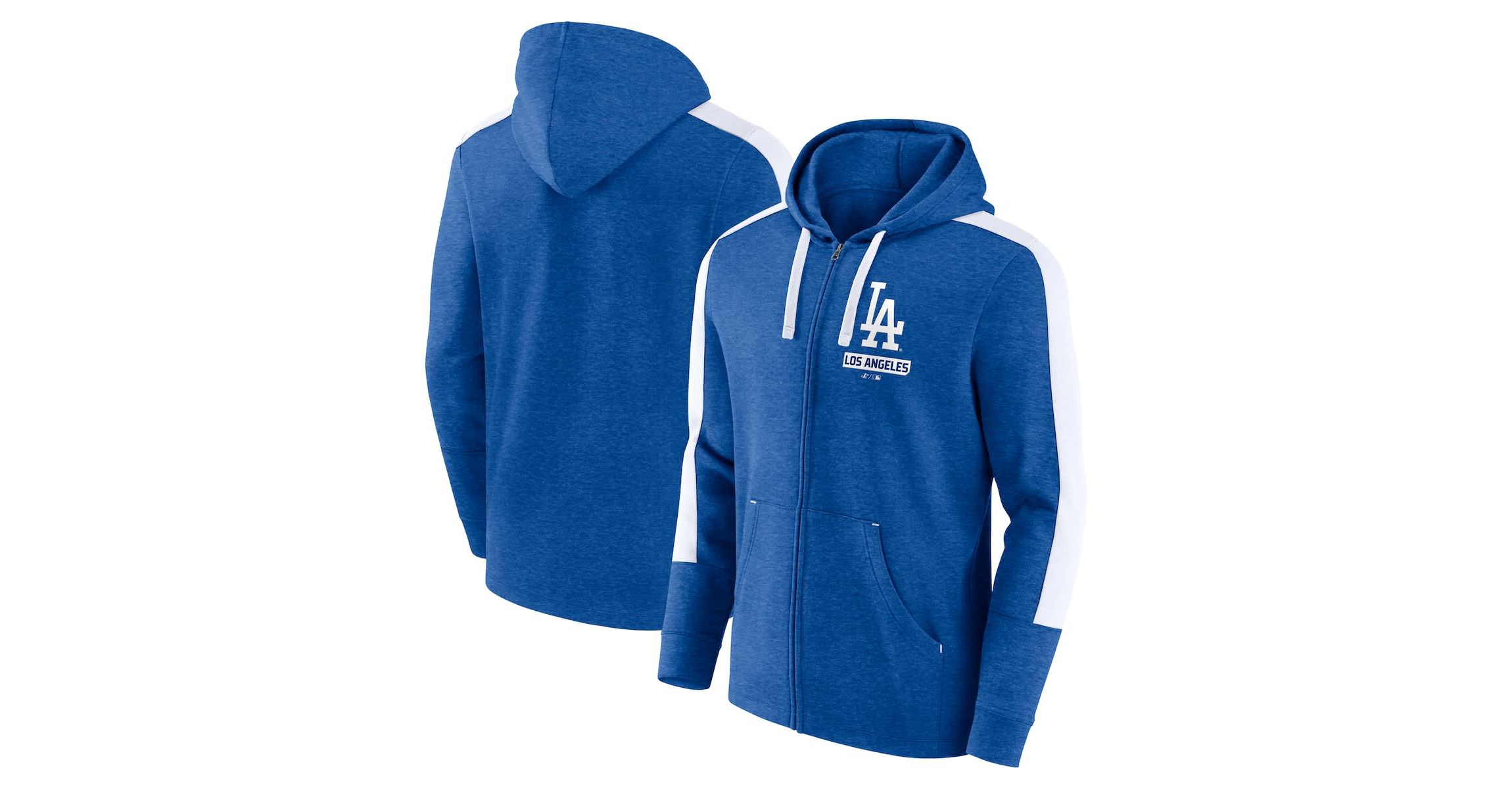 MLB Fanatics Los Angeles Dodgers Gains Fleece Full-Zip Hoodie