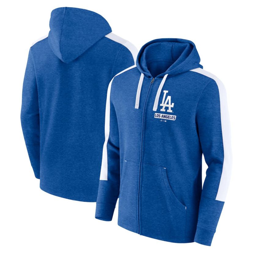 MLB Fanatics Los Angeles Dodgers Gains Fleece Full-Zip Hoodie