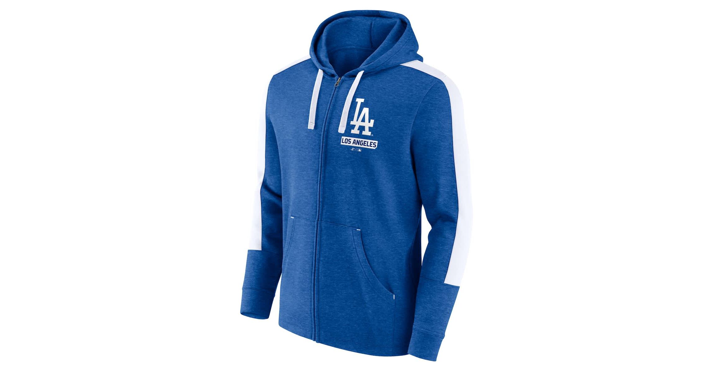 MLB Fanatics Los Angeles Dodgers Gains Fleece Full-Zip Hoodie