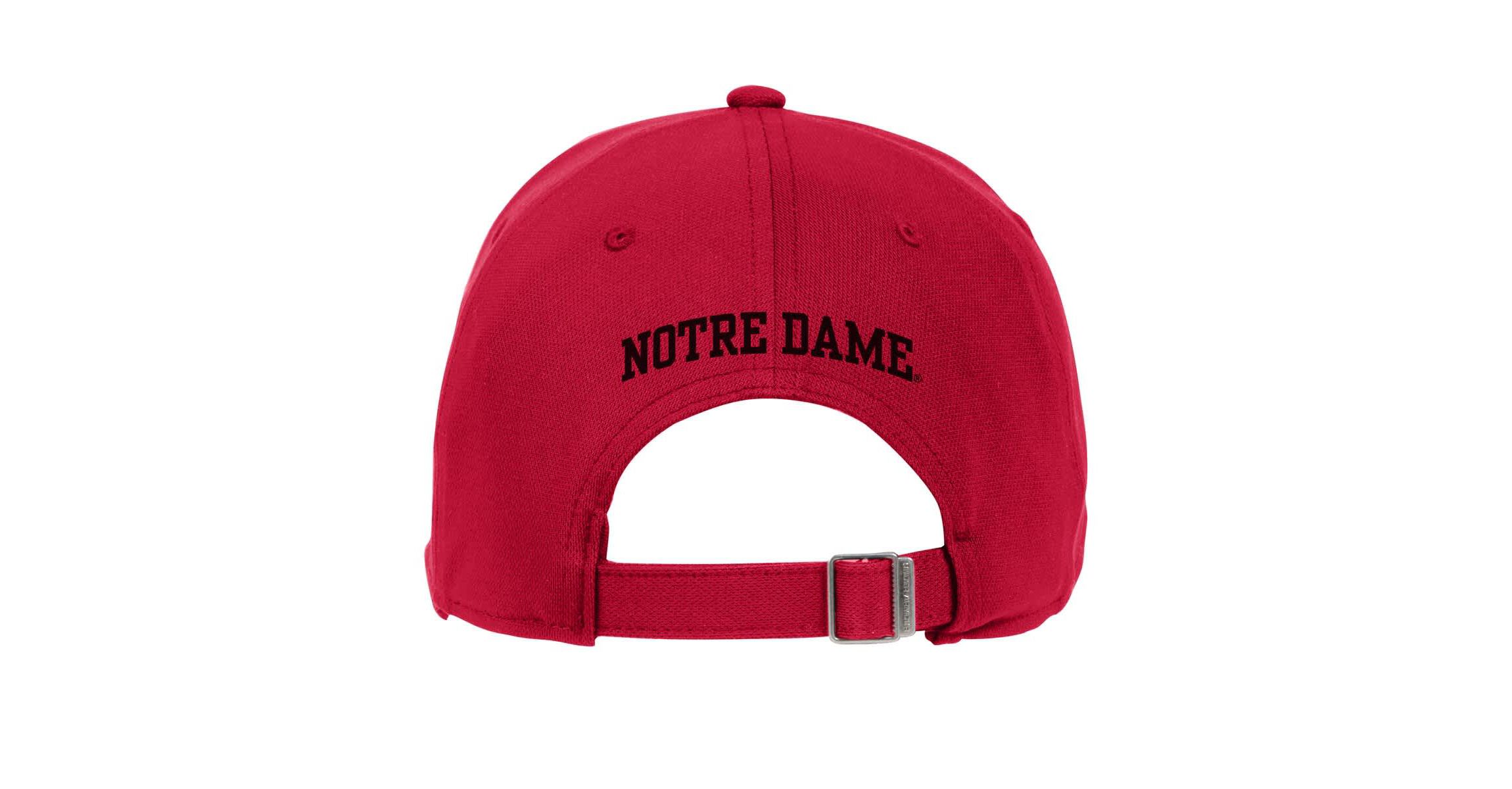 NCAA Under Armour Notre Dame Fighting Irish Signal Caller Blitzing Adjustable Hat