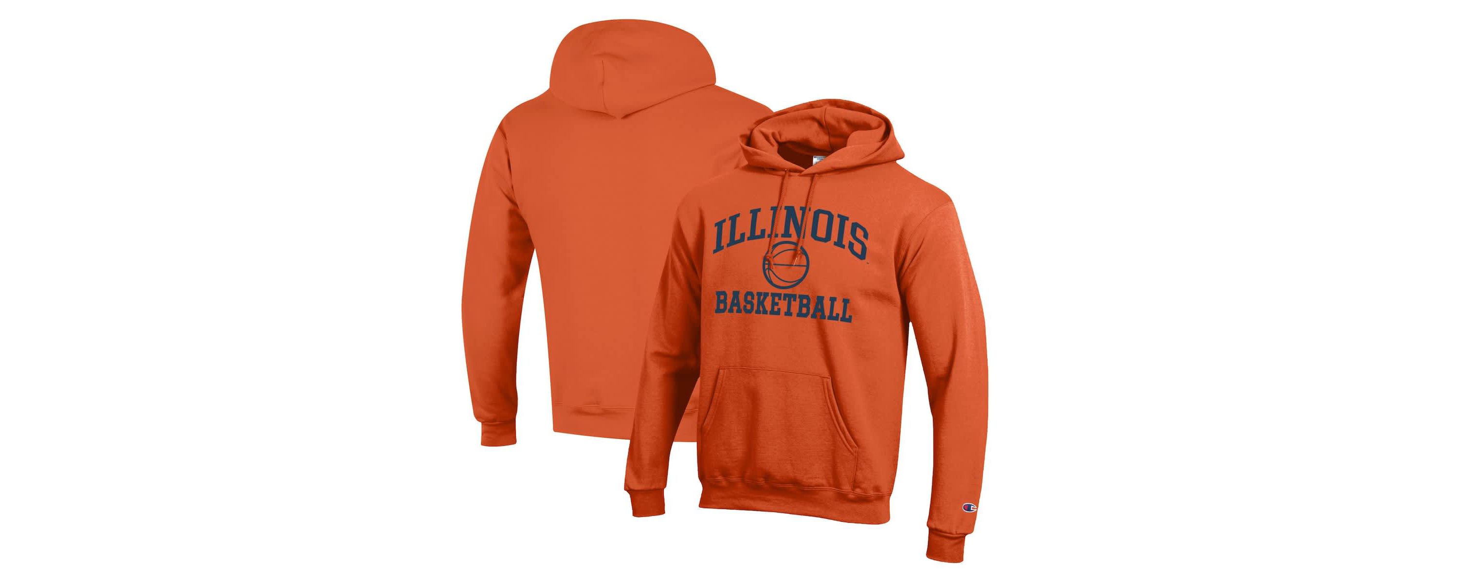 NCAA Illinois Fighting Illini Basketball Icon Pullover Hoodie