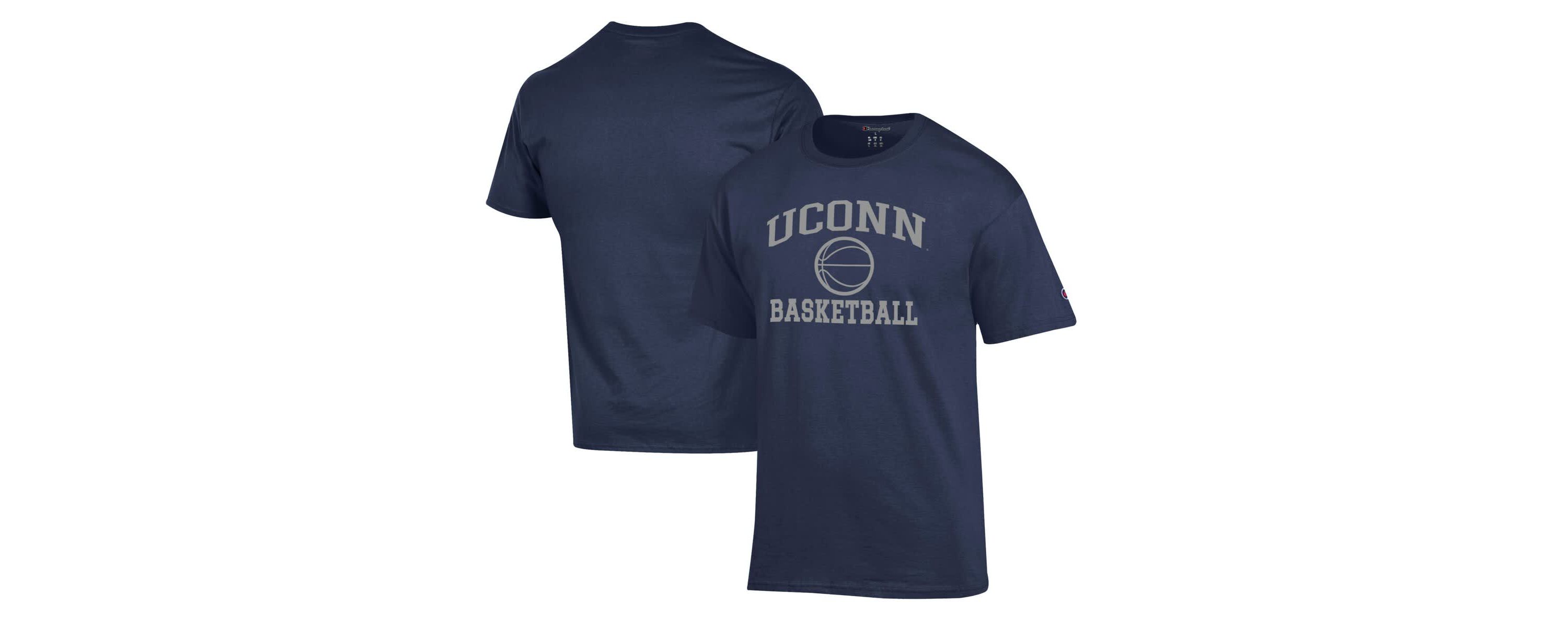 Connecticut Huskies NCAA UConn Huskies Basketball Icon T-Shirt