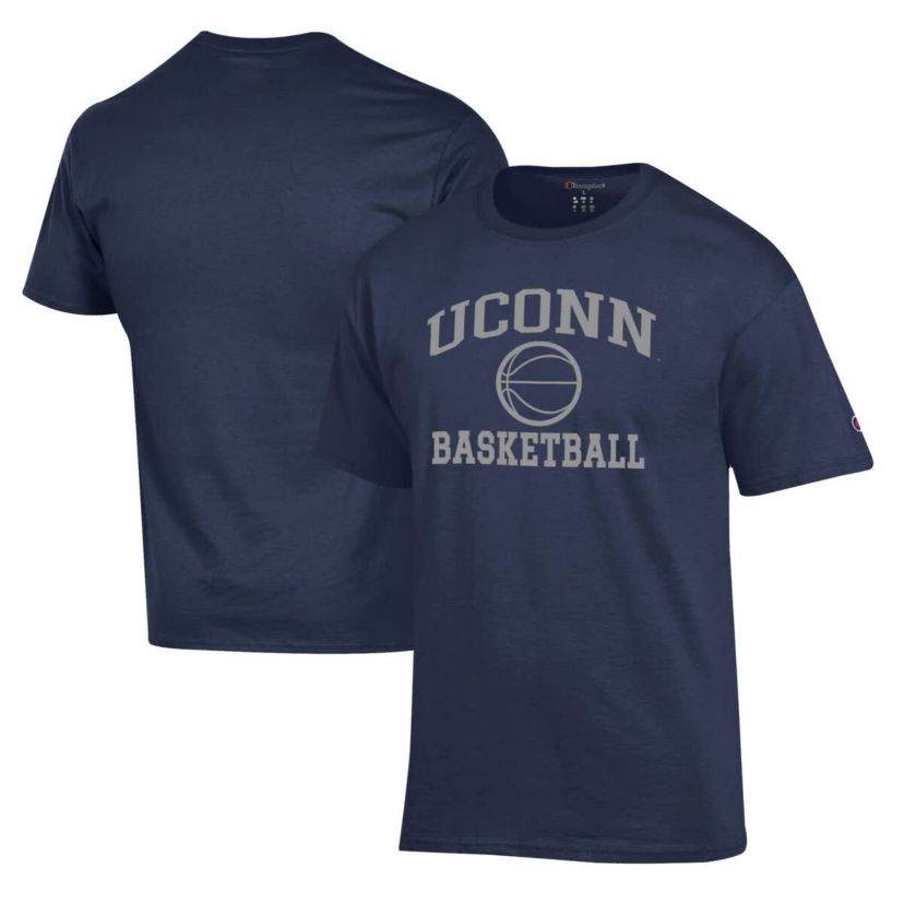 Connecticut Huskies NCAA UConn Huskies Basketball Icon T-Shirt