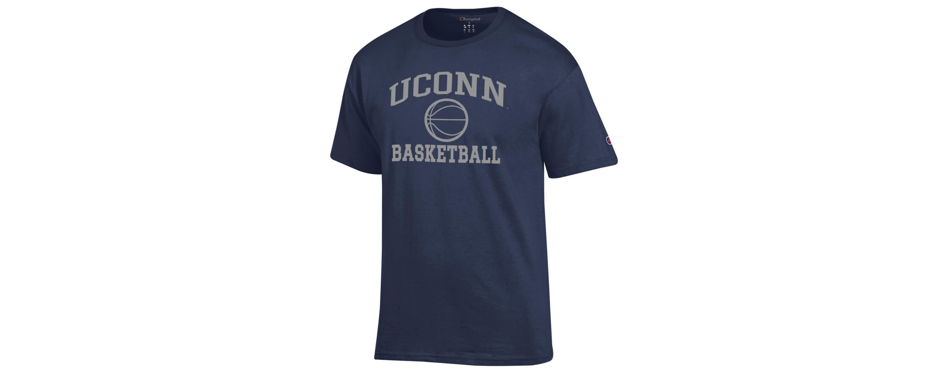 Connecticut Huskies NCAA UConn Huskies Basketball Icon T-Shirt