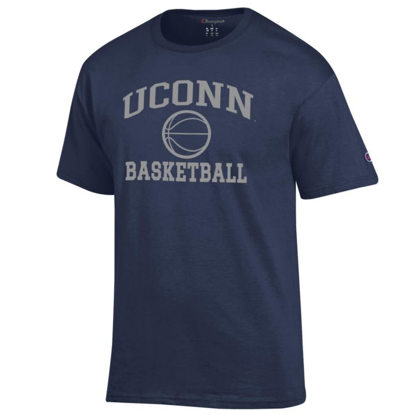 Connecticut Huskies NCAA UConn Huskies Basketball Icon T-Shirt