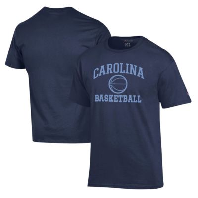 Champion Men's NCAA North Carolina Tar Heels Basketball Icon T-Shirt, Navy Blue, 3XL