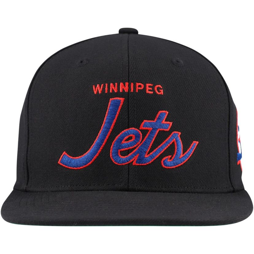 NHL Winnipeg Jets Core Team Script 2.0 Snapback Hat