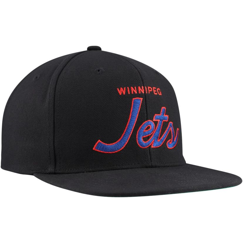 NHL Winnipeg Jets Core Team Script 2.0 Snapback Hat