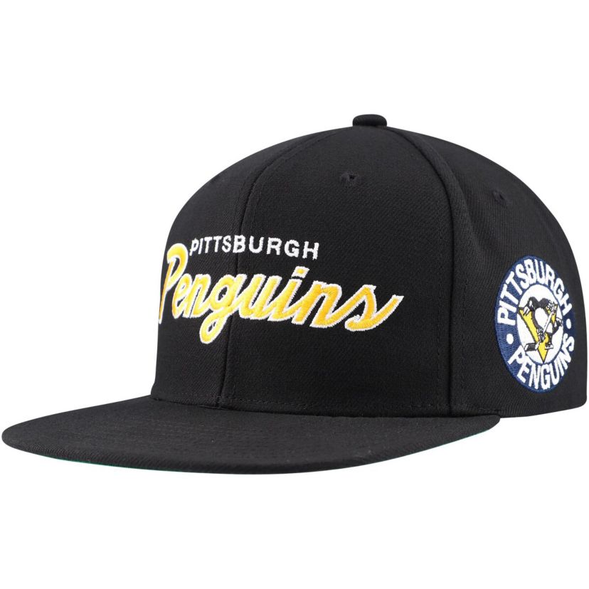 NHL Pittsburgh Penguins Core Team Script 2.0 Snapback Hat